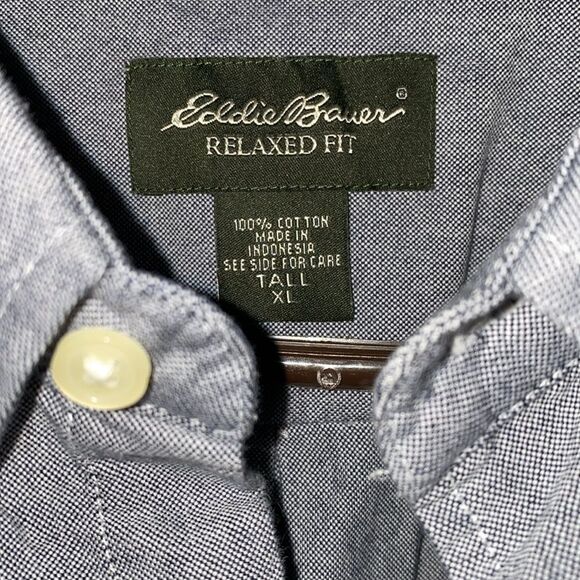 Eddie Bauer mens button down dress shirt XLT - Picture 2 of 6
